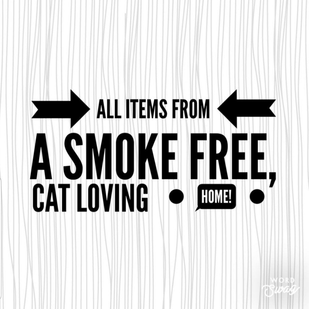 Smoke free cat friendly home
